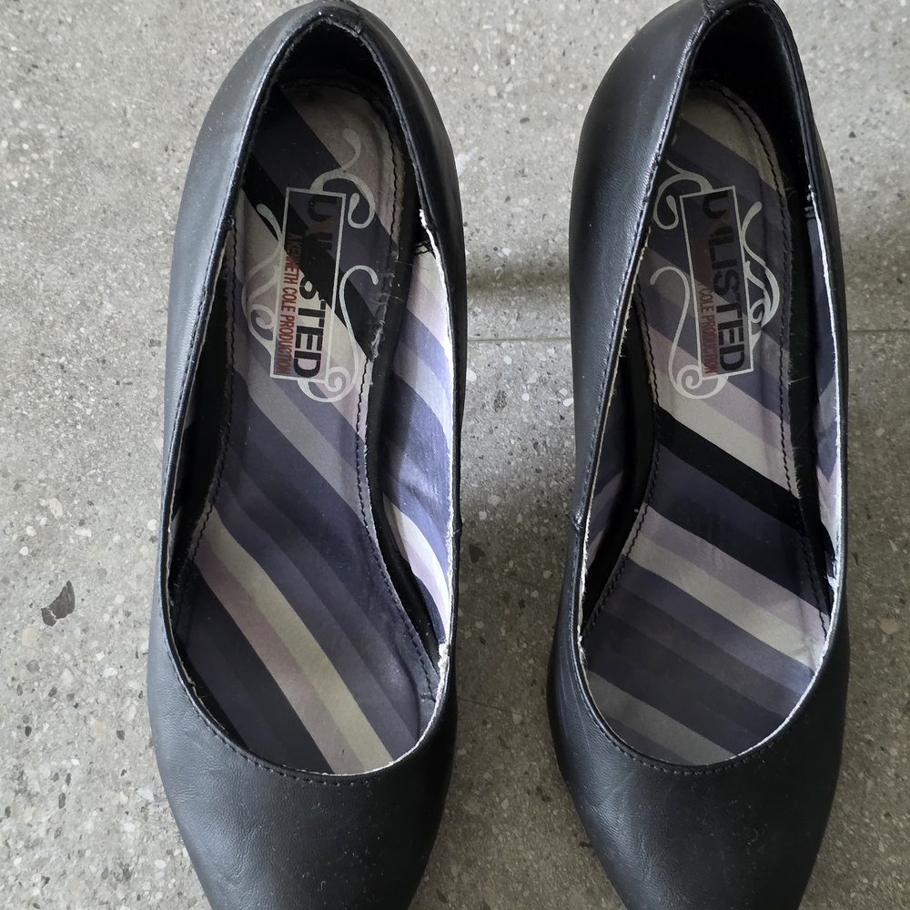 Unlisted by Kenneth Cole Black 3" Heels for Women